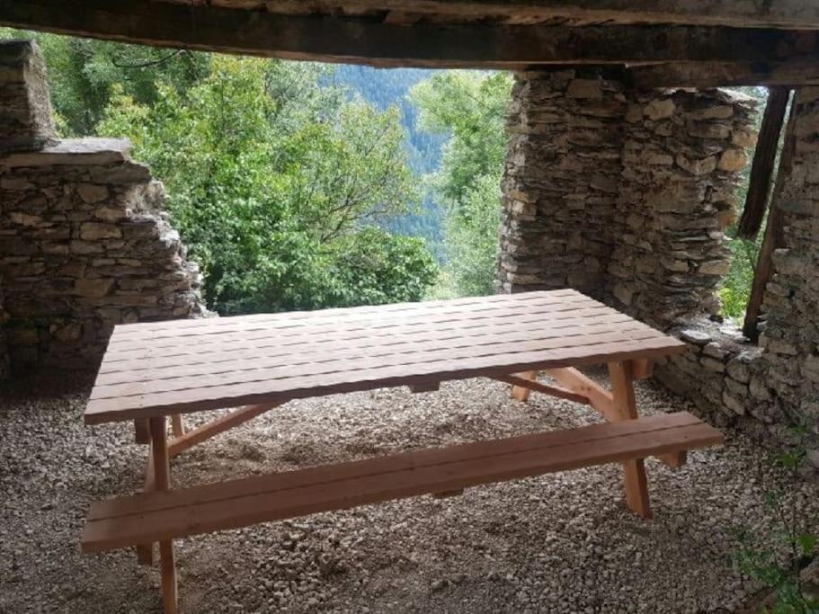 Chalet Avec Vue Sur Le Fort De Chateau Queyras Eksteriør billede